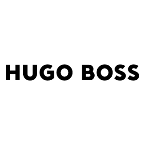 Hugo Boss logo in black