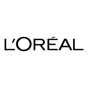 L'Oréal logo in black