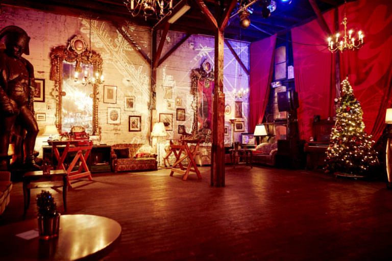 Weihnachtsfeier im Café Stückgut in der Event-Location Gare du Neuss.