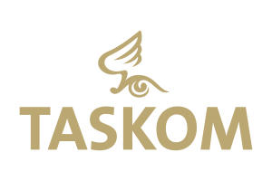 Referenz für erstklassige Firmenevents: Das Markenzeichen von TASKOM in der Kundenliste unserer Event-DJs.